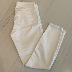 Gap White Skinny Jeans